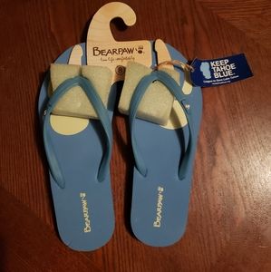 Bearpaw flip flops
